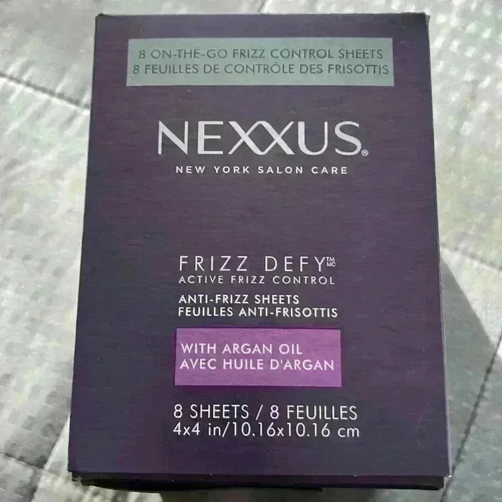 Nexxus Frizz Defy Active Frizz Control Anti Frizz Sheets 10 packs of 8 sheets